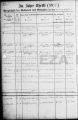 Eintrag Taufbuch Seite 1