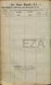 Eintrag Taufbuch Seite 1