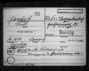 Heimatortskartei Danzig-Westpreussen Meldekarte Seite 1